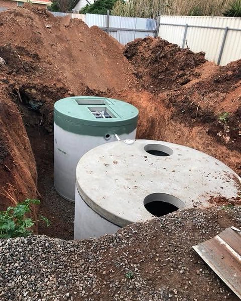 Septic System Install — Aldinga Plumbing Services
